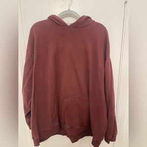 Skims Maroon Hoodie